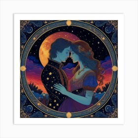 The Lovers Art Print