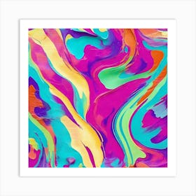 Abstract Painting 11 Art Print