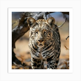 Leopard In The Wild Art Print