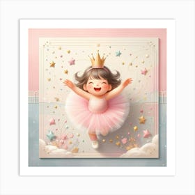 Little Ballerina Art Print