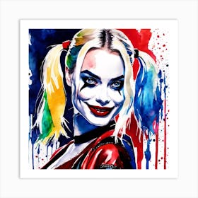 Harley Quinn Art Print