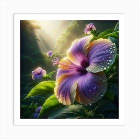 Hibiscus Flower 2 Art Print