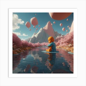 Pink Sky Art Print