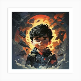 Super Shadows Boy Of Tomorrow Art Print 0 Art Print