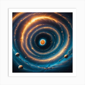 Spiral Galaxy 14 Art Print