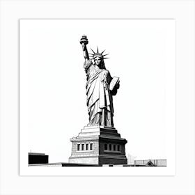 Statue Of Liberty 1 Art Print