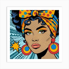 Maame Afro Pop Art Art Print