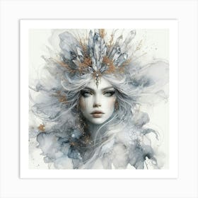 Ice Queen 1 Art Print