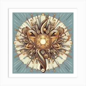 Psychedelic Art Art Print