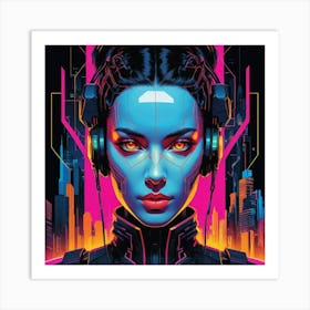 Cyberpunk 1 Art Print