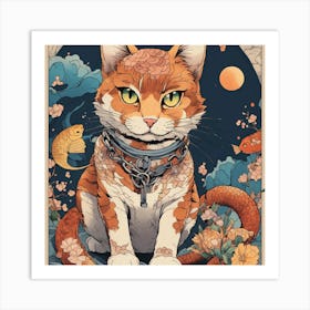 Kitty Cat Art Print