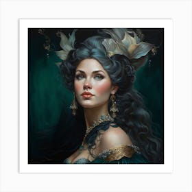 Victorian Woman Art Print