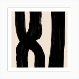 The Abstract IV Square Art Print