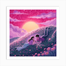 Love Story Art Print