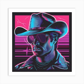 Cowboy 15 Art Print