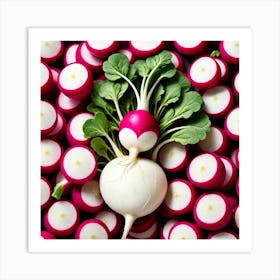 Radishes 60 Art Print