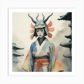 Samurai 1 Art Print