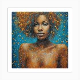 A woman 3 Art Print