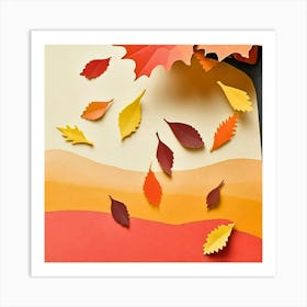 Autumn Leaves Art Print