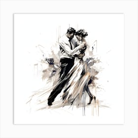 Tango Abstracts By Csaba Fikker 37 Art Print