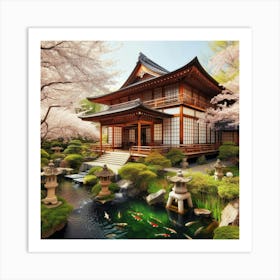 wood house Art Print