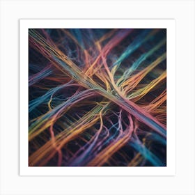 Neuronal Network 5 Art Print