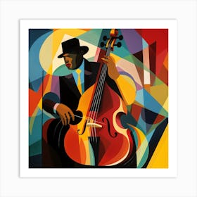 Jazz Musician 43 Art Print