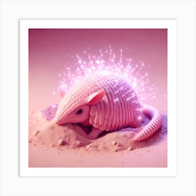 Armadillo Art Print