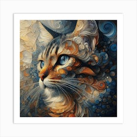 Bengal cat 3 Art Print