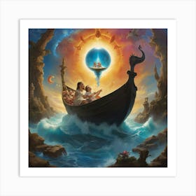 Ark Of The Covenant art print paintings Art Print