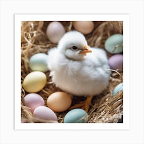 Easter Chick 2 Art Print