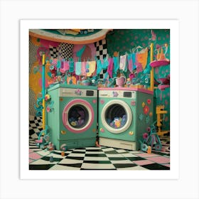 Laundry Room Art Print