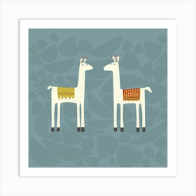 Everyone Loves A Llama Art Print