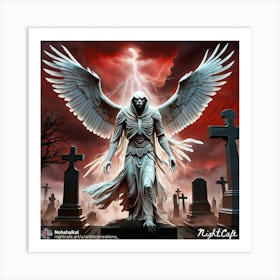 Angel Of Death 2 Art Print