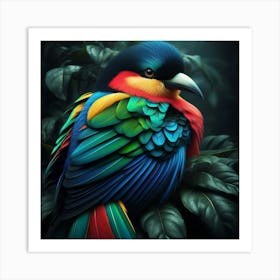 Colorful Bird 1 Art Print