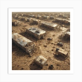 Deserted Village 4 Art Print