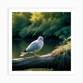 Heron 1 Art Print