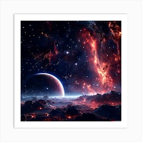 Space Wallpapers Art Print