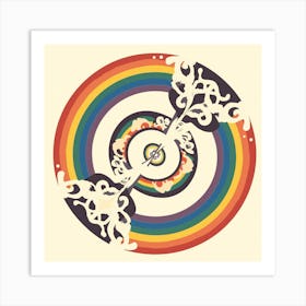 Asm Celtic Rainbow Spirals E466e4c9 941e 41ab 95eb 1667697366cb Art Print