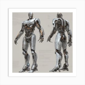 A Highly Advanced Android With Synthetic Skin And Emotions, Indistinguishable From Humans 19 Art Print