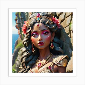 Asian Beauty Art Print