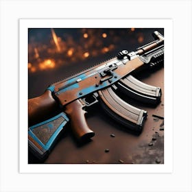 Ak - 47 Art Print