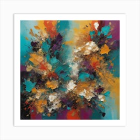 Abstract Painting Art Print 7 Art Print