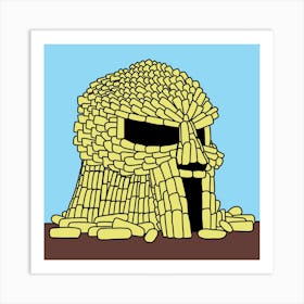 MF DOOM - Villainous Mac N Cheeze Art Print