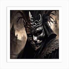 Masquerade of Pain Art Print