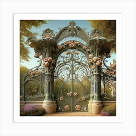 Gate Of Paris Art Print