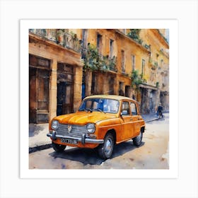 Renault Citron Car Art Print