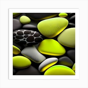 Pebbles Art Print