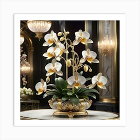 Opulent Orchids 7 Art Print