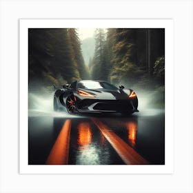 Mclaren Gt1 Art Print